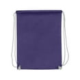 thumbnail image 2 of White Drawstring Backpack, 2 of 4