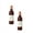 Red, variant on Silly Squeaker Wine Bottle Grrrobert Slobbery Durable Squeaky Vinyl 2-Pack Dog Toy