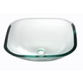 thumbnail image 1 of Dawn Kitchen GVB84001 Verre Trempé Lavabo Forme Carrée, 1 of 1