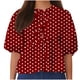 thumbnail image 2 of Fiudx Ofertas y Liquidaciones Top de Camiseta con Cuello Redondo y Manga Farol Plisada con Lazo para Mujer, 2 of 5