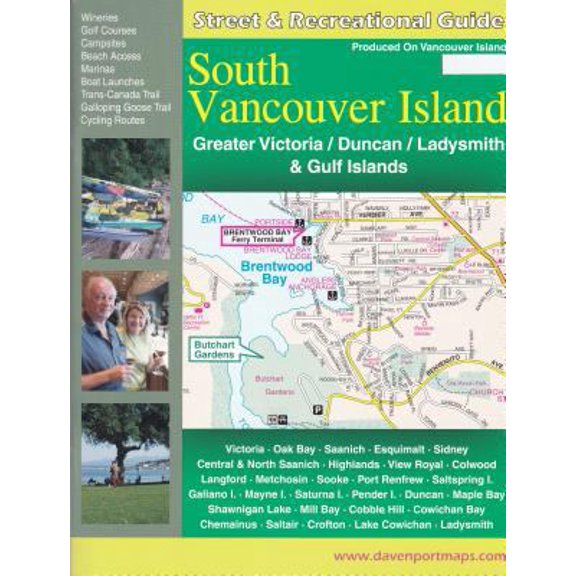Pre-Owned Street & Recreational Guide of South Vancouver Island (Paperback) 1896888127 9781896888125