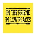thumbnail image 3 of Go All Out I'm The Friend In Low Places Funny Country Music Gift T-Shirt Mens/Women/Youth, 3 of 4