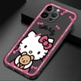 thumbnail image 1 of Silicone Matte Phone Case for Samsung Galaxy S10 Note 20 Ultra Note 9 8 S9 Note 10 Plus S8 Plus Sanrio H-Hello Kitty Cover  FJH FJH FJH, 1 of 2