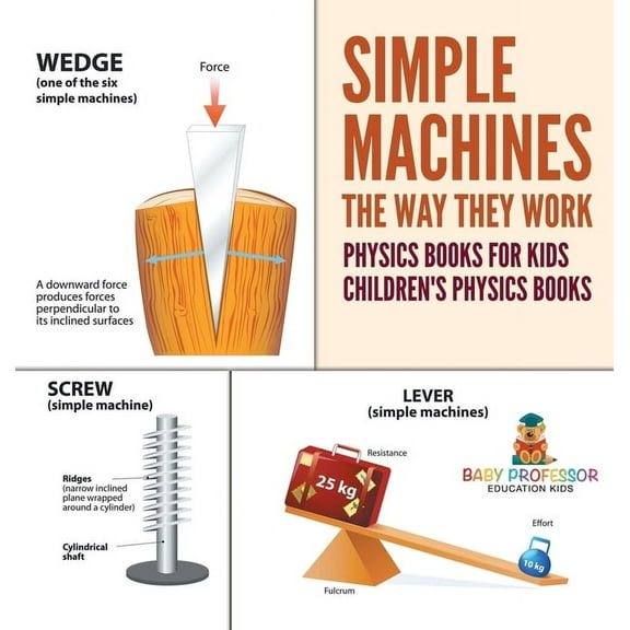 Simple Machines: The Way They Work - Physics Books for Kids Children's Physics Books, (Hardcover)