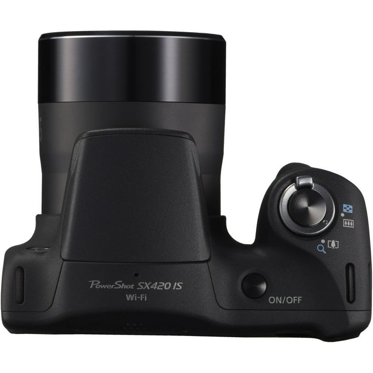 元箱付き！新品級 ★ Canon POWERSHOT SX420IS BLK Canon PowerShot SX420 Digital Camera 20.0MP 42x Optical NFC