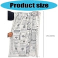 thumbnail image 3 of Polyester Scarf Shawl with Convertible for Various Genders Comfortable Light weight Essential Travel Companion White, 3 of 4
