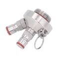 thumbnail image 3 of Stainless Steel Mini Keg Dispenser, Female Threaded Lid 2 Ball Lock O Ring Thread Beer Keg Dispenser  For Party, 3 of 8