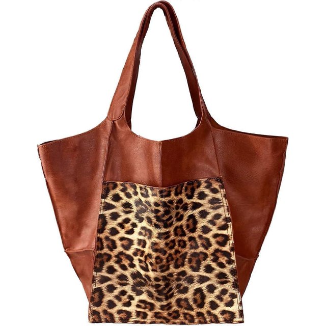 Women's Large Handbag, Oversized Leather Tote, Oversized Bucket Purse and Work Tote