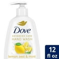thumbnail image 2 of Dove Advanced Care Daily Use Women's Hand Soap All Skin Lemon Zest & Mint, 12 oz, 2 of 12