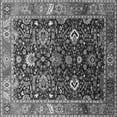 thumbnail image 1 of Ahgly Company Indoor Square Oriental Gray Industrial Area Rugs, 3' Square, 1 of 4