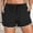 Black, variant on Women's Swim Shorts With Pockets High Waisted Board Swimsuit Bathing Shorts Bathing Suit Bottom Boy Shorts Swimsuit Bottom Wide Swimming Shorts Women plus Size Women Swim Shorts Skirted Swim Bottoms