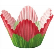 Wilton Standard Petal Baking Cup Liner, Red 24 ct. 415-1380