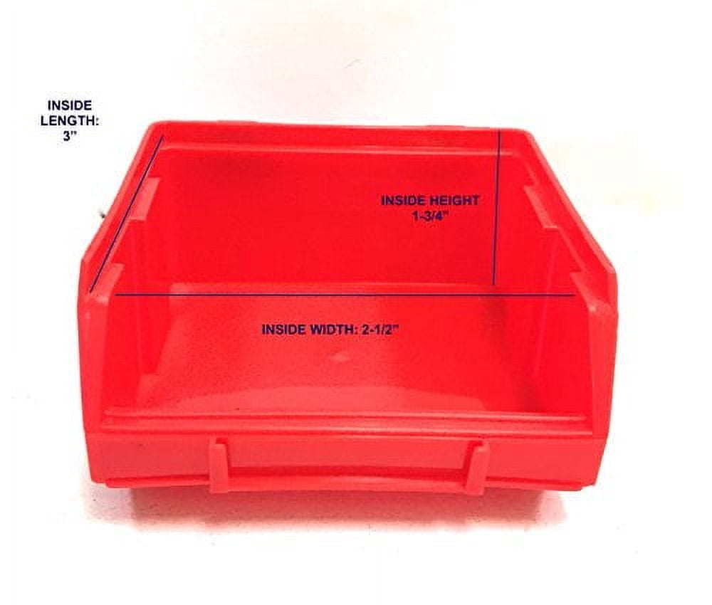 MaxWorks 80694 30-Bin Wall Mount Parts Rack/Storage for your Nuts, Bolts, Screws, Nails, Beads, Buttons, Other Small Parts