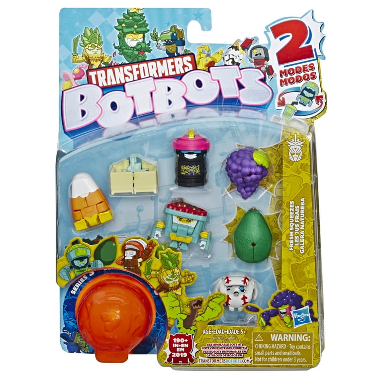 Transformers Botbots Series 4 Fresh Squeezes - Complete Set of 5 Transformers Botbots Series 4 Fresh Squeezes - Complete Set of 5