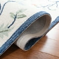 thumbnail image 5 of SAFAVIEH Metro Antoine Floral Area Rug, Ivory/Blue, 6' x 6' Square, 5 of 11