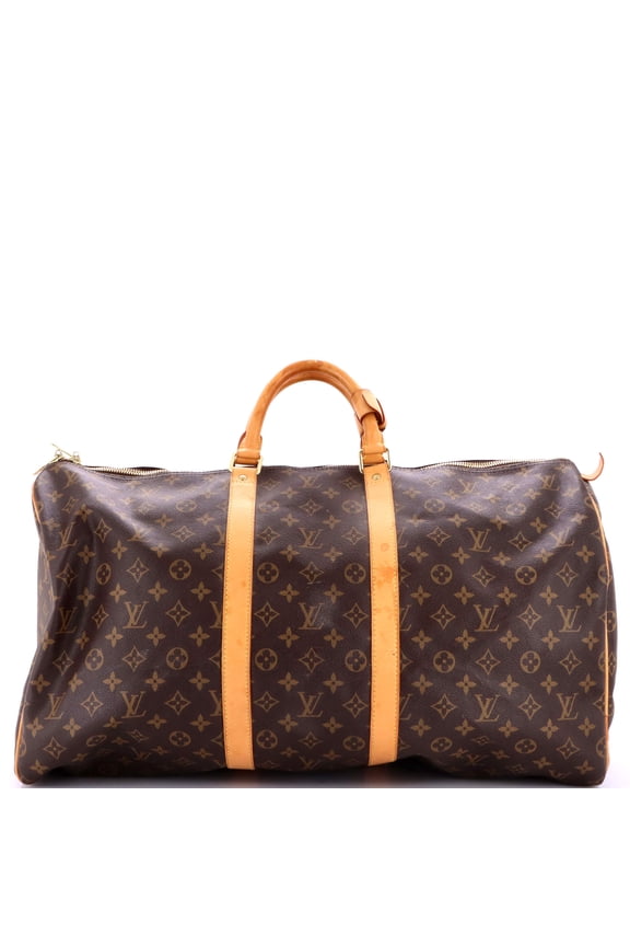 Pre-Owned Keepall Bag Monogram Canvas 55 By Rebag