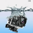 thumbnail image 4 of 4K Action Camera Waterproof 98FT - 4K Ultra HD Sports Camera, 20+ Accessories｜Outdoor, Diving, Travel, Life Moments, 4 of 8