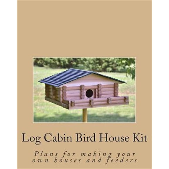 Pre-Owned Log Cabin Bird House Kit