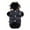Black, variant on Pet Clothes - Small Breed Dog and Cat Winter Hoodie Sweater | Warm Thick Coat for Puppies Like Chihuahuas and Cats, 20 cm, Pink