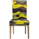 thumbnail image 1 of ABPHQTO Funda protectora para silla elástica de camuflaje amarillo a la moda, funda protectora para asiento para comedor, Hotel, fiesta de boda, juego de 1, 1 of 4