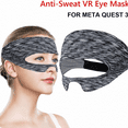 thumbnail image 2 of VR Accessories Set For Meta Quest 3, Includes 7 Pcs: Protective Face Cover, Controller Grips, Headset Cover, Lens Protector, And Shell Cover, 2 of 8