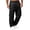 Black, variant on Stretch Chino Pants for Men Lightweight Construction Work Pants Mencomfy Jogger Hiking Cargo Pant Multi Pockets Khaki XS