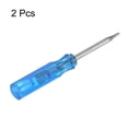thumbnail image 3 of Unique Bargains 2Pcs Mini Torx Screwdriver T5 Magnetic Star Head 45mm Length for Repair, Blue, 3 of 6