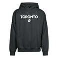 thumbnail image 2 of Men's Levelwear Black Toronto Maple Leafs Contact City Capsule Pullover Hoodie, 2 of 3