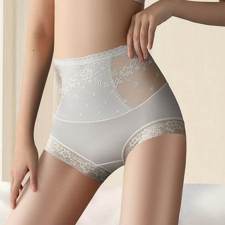 Markdown: Panty for Women  Ropa Interior de Algodón para Mujer  Women  Sexy High-pressure Seamless And Hip Lifting Breathable Brief SOPATENOR Gray M