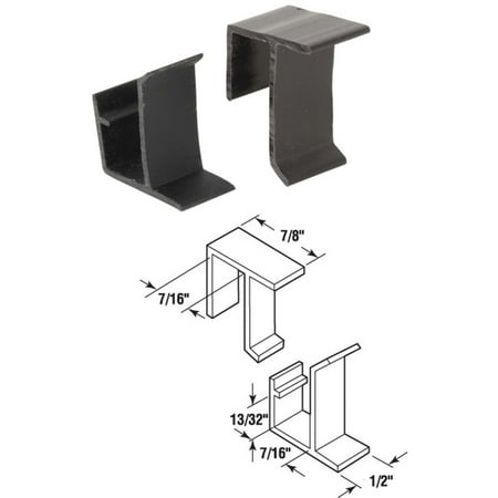 

Prime-Line Top & Bottom Screen Retainer Clips (4 Sets)
