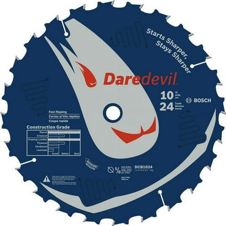 Bosch DCB1024 Daredevil 10 in. 24 Tooth Circular Saw Blade