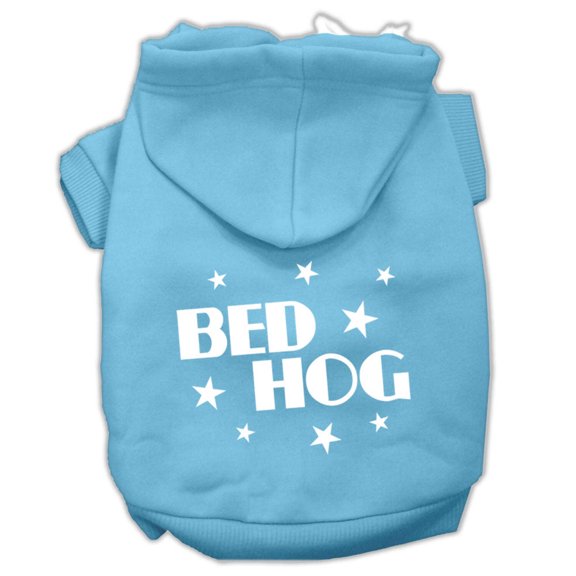 Pet, Dog Cat Hoodie Screen Printed, "Bed Hog"