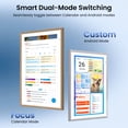 thumbnail image 3 of Apolosign 21.5-inch Smart Digital Calendar & Home Hub - Dual-Mode Family Wall Planner, One-Touch Privacy Photo Shield, Auto-Sync Google/iCloud, Meal & Chore Tracker, Message Board, Gray, 3 of 22