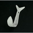 thumbnail image 4 of Zeckos Cast Iron Flipping Fish Wall Hooks Coastal Decor Hanger Set of 4, 4 of 6