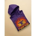thumbnail image 3 of Pumpkin To Talk About Hoodie Women -Image by Shutterstock, Female x-Large, 3 of 4