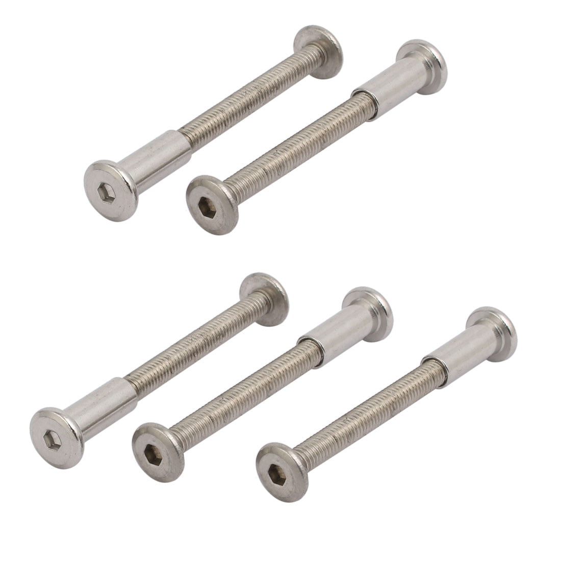 Female 9 Length, Stainless Steel Round Standoff Pack of 1 0.5 OD 1/4-20 Screw Size 