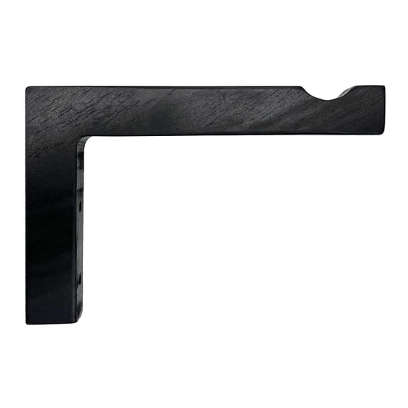 Mainstays L-Wood Bracket Black Plant Hanger 14.5 Inch