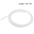 thumbnail image 3 of Uxcell Silicone Tubing, 3/16 inch ID x 5/16 inch OD 5ft Rubber Tube High Temp for Pump Transfer Clear, 3 of 3