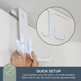 thumbnail image 4 of Dreambaby® Strollerbuddy StrollAway Over The Door Baby Stroller Hanger – Heavy Duty Metal Hook Organizer with 50lbs Load Capacity, 4 of 8