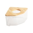 thumbnail image 3 of Caja de baño de arena para hámster, baño para mascotas, contenedor de baño de arena, accesorio de jaula para animales pequeños, hurón, ardillas, jerbo Zulema Baño de hámster, 3 of 8
