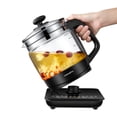 thumbnail image 2 of KuchePro KPYSH1800 1.8L Multi-Function Kettle, 22 Smart Programs, Glass Tea & Beverage Maker, Touch Control, Adjustable Temperature, 2 of 5