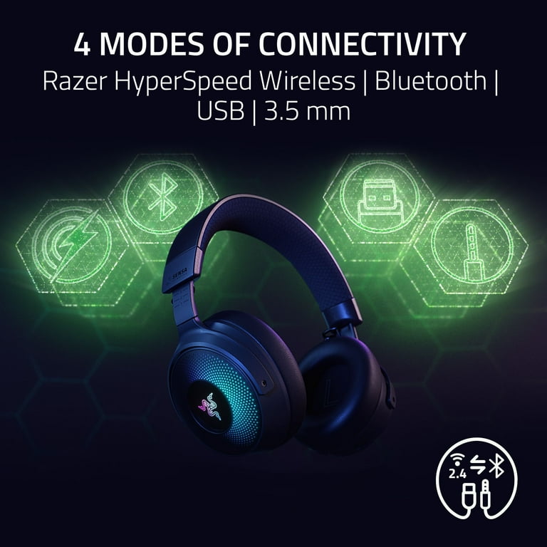 Razer Kraken V4 Pro Wireless Gaming Headset with Control Hub Razer Kraken V4 Pro Wireless Gaming Headset with Control Hub