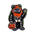thumbnail image 1 of Alfiler esmaltado con forma de esqueleto de Halloween con forma de ewok de STAR WARS que brilla en la oscuridad, 1 of 8