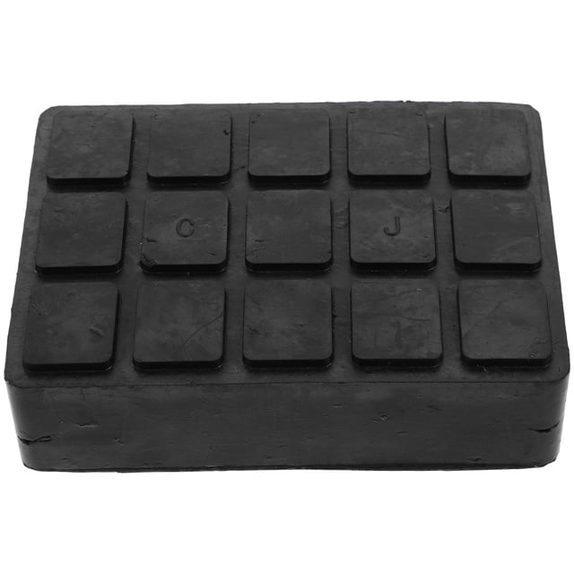 KAKOWELY Jack Pad Anti Slip Rail Adapter Support Rectangle Blocks Rubber Protector Pinch Weld Jack Pad Cars Jack Rubber Pad Accessory,6.3X"X4.72"X2.2"