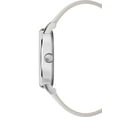 thumbnail image 2 of Women's Crystal Bloom White/Silver Floral Watch, Leather Strap, 2 of 5