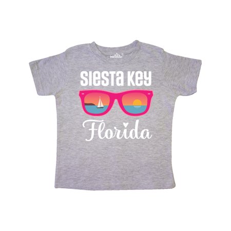 

Inktastic Siesta Key Florida Beach Trip Gift Toddler Toddler Girl T-Shirt