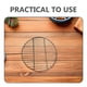 thumbnail image 2 of Grill Round Grill Grill Red Red Rill Multi-Función Mesh Net Práctica de malla Mesh Barbacoa Mesh de alambre, 2 of 7