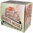 thumbnail image 3 of White Musk Incense Cones And Cone Incense Burner Bundle Insence Insense Hem Incense, 3 of 5