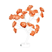 Baeitkot Beautiful Rose Bouquet LED Tree Table Lamp Lights Party Wedding Home Decor Gift Desk Lamp Savings on Clearance