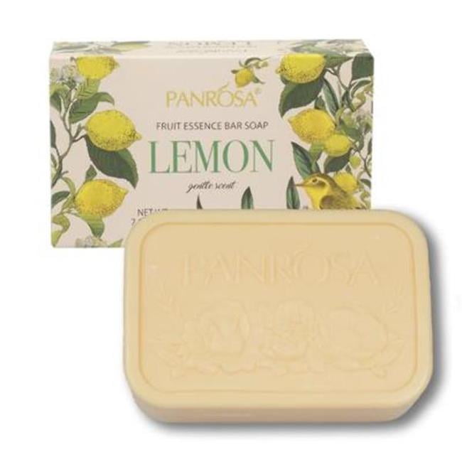 Panrosa 2328148 7 oz Fruit Essential Lemon Bar Soap, Orange Case of